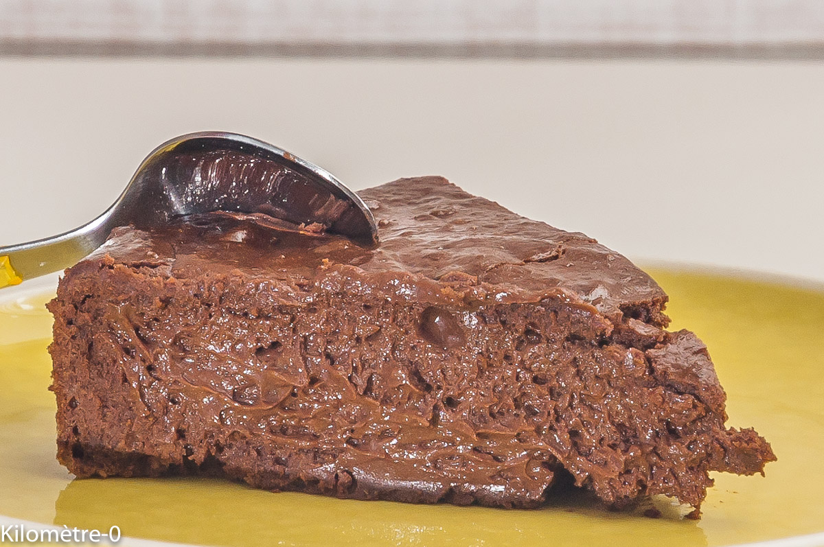 Photo de recette de fondant, chocolat, châtaignes, marron de Kilomètre-0, blog de cuisine réalisée à partir de produits locaux et issus de circuits courts
