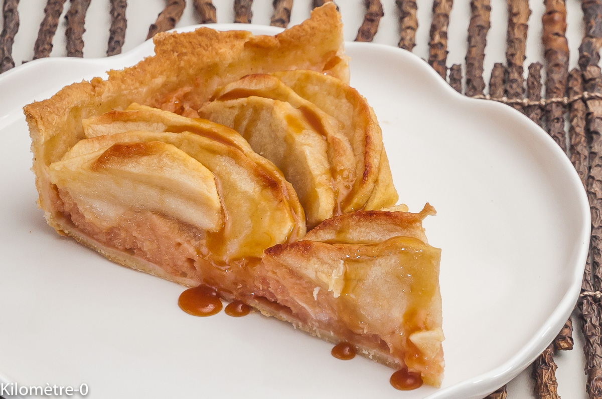 Photo de recette de tarte, pomme, coing , bio de Kilomètre-0, blog de cuisine réalisée à partir de produits locaux et issus de circuits courts