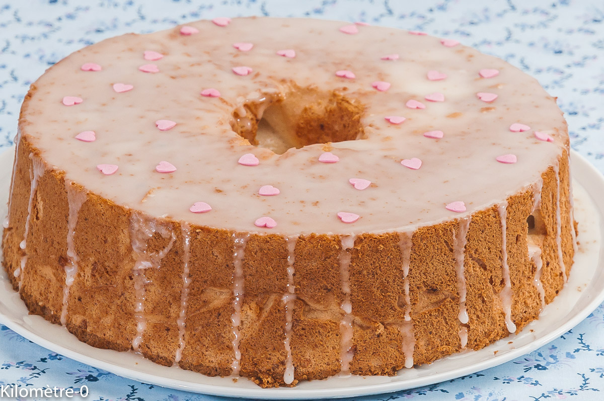 Photo de recette d'angel cake, citron de Kilomètre-0, blog de cuisine réalisée à partir de produits locaux et issus de circuits courts