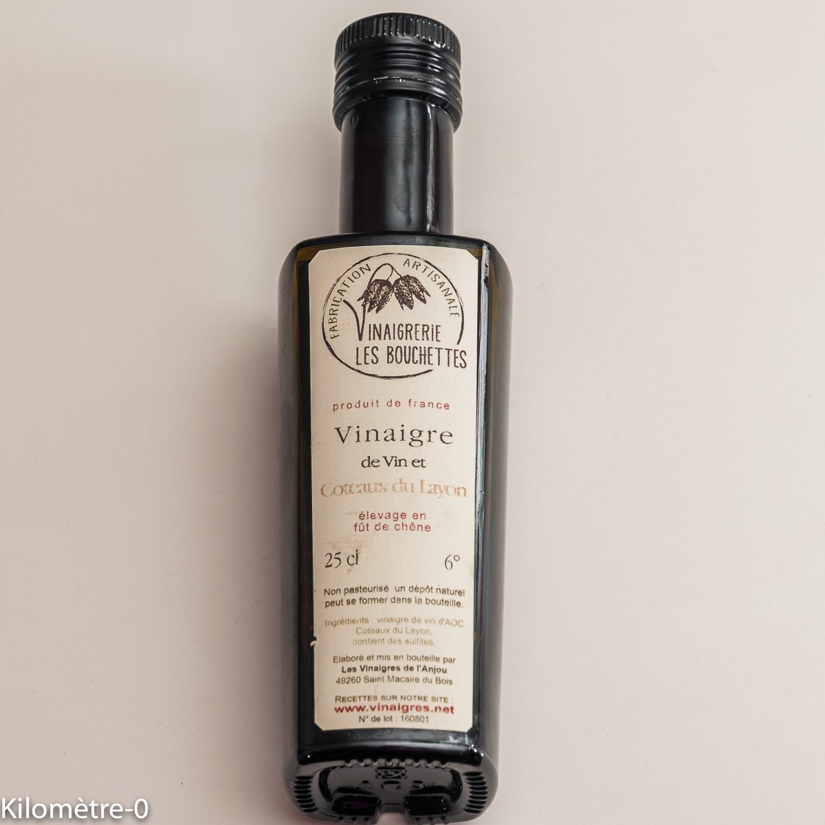 Photo de recette de vinaigre de vin et coteau du layon de Kilomètre-0, blog de cuisine réalisée à partir de produits locaux et issus de circuits courts