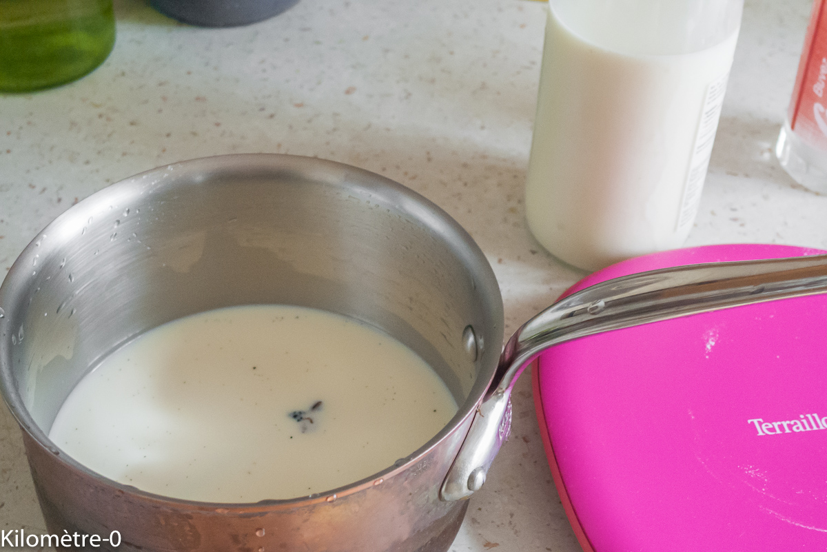 Photo de recette de lait entier bio de Kilomètre-0, blog de cuisine réalisée à partir de produits locaux et issus de circuits courts
