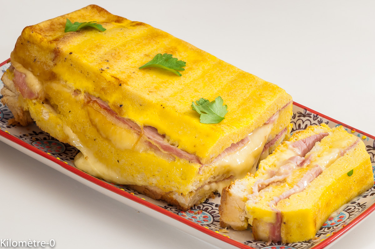 Cake Croque Monsieur