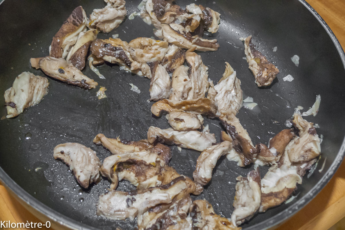 Photo de recette de coulemelles, lépiote, champignons de Kilomètre-0, blog de cuisine réalisée à partir de produits locaux et issus de circuits courts