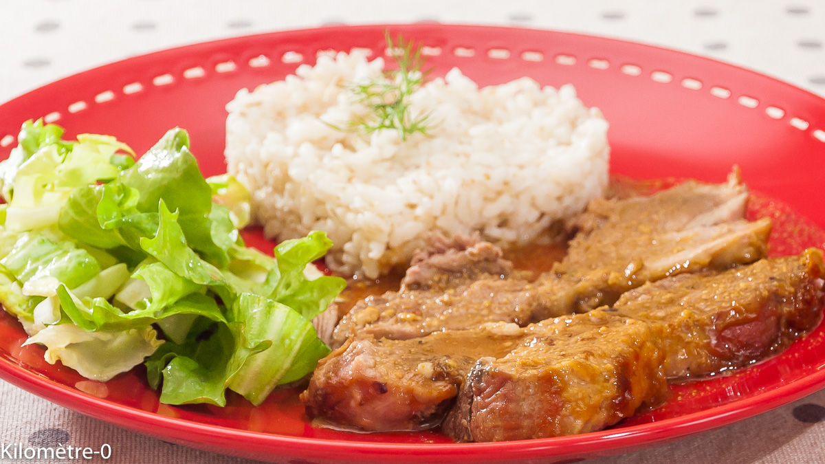 Photo de recette de palette de porc, jambon de Noël, facile, rapide, Kilomètre-0, blog de cuisine réalisée à partir de produits locaux et issus de circuits courts