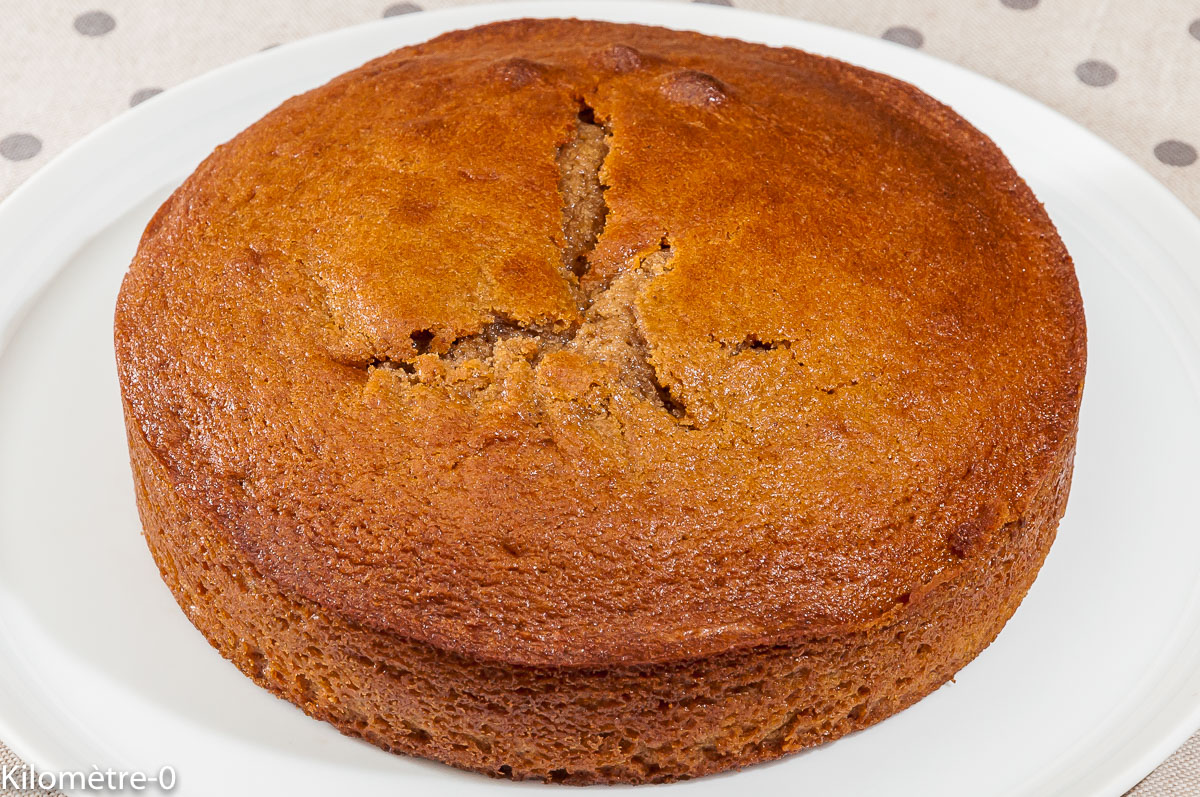 Photo de recette de gâteau, crème de marrons de  Kilomètre-0, blog de cuisine réalisée à partir de produits locaux et issus de circuits courts
