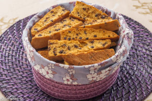 Photo de recette de biscotti, bio, facile, petits gâteaux, biscuits, choocolat, italien, gâteaux italiens, bio, Kilomètre-0, blog de cuisine réalisée à partir de produits locaux et issus de circuits courts
