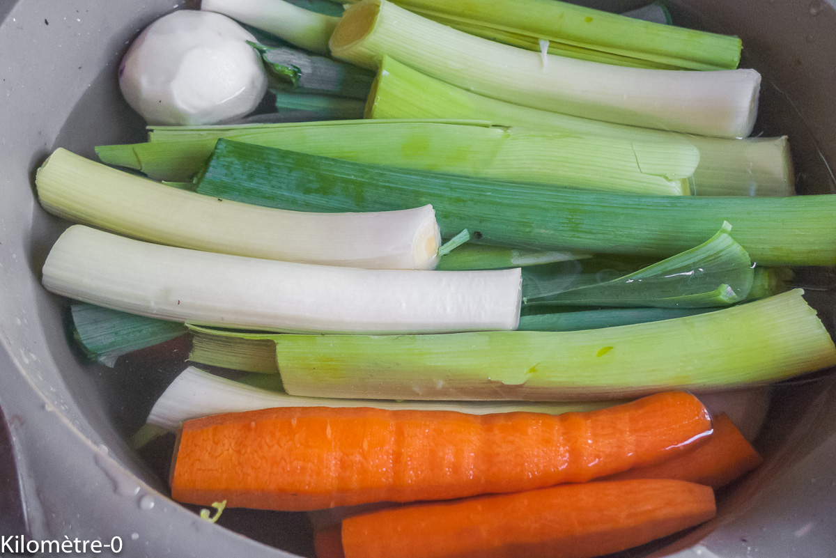 Photo de recette de légumes, pot au feu de Kilomètre-0, blog de cuisine réalisée à partir de produits locaux et issus de circuits courts