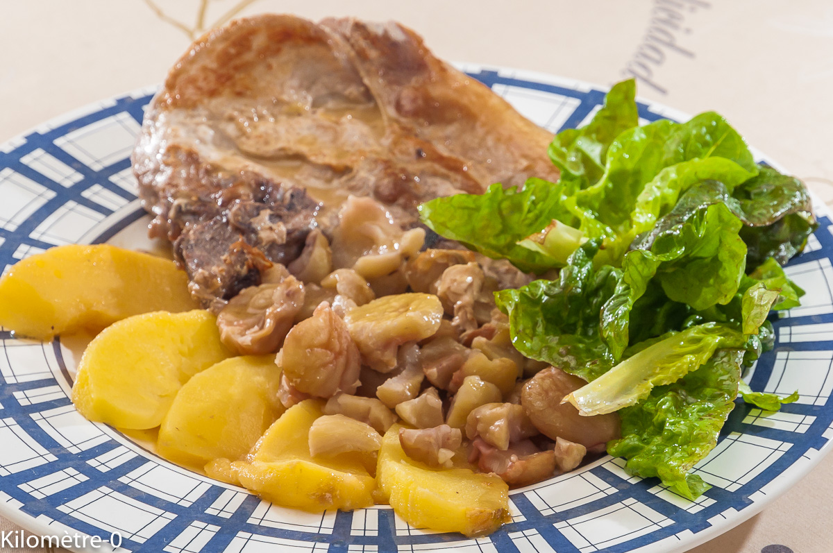 Photo de recette de porc facile de Kilomètre-0, blog de cuisine réalisée à partir de produits locaux et issus de circuits courts