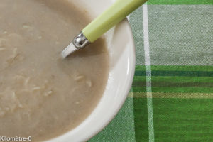 Photo de recette de soupe, velouté, crème d'artichauts de  Kilomètre-0, blog de cuisine réalisée à partir de produits locaux et issus de circuits courts