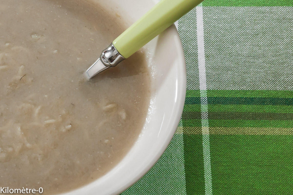 Photo de recette de soupe, velouté, crème d'artichauts de  Kilomètre-0, blog de cuisine réalisée à partir de produits locaux et issus de circuits courts
