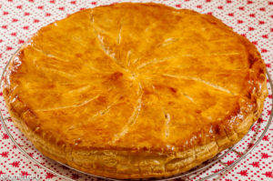 Photo de recette de galette des rois, marrons, amandes de Kilomètre-0, blog de cuisine réalisée à partir de produits locaux et issus de circuits courts