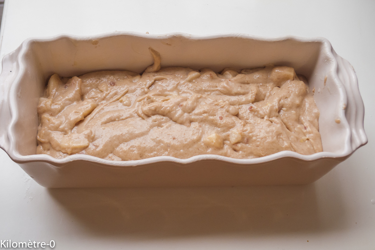 Photo de recette de cake de Kilomètre-0, blog de cuisine réalisée à partir de produits locaux et issus de circuits courts