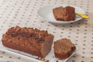 Photo de recette de cake, chocolat, gâteau, cacao, facile, rapide,  de Kilomètre-0, blog de cuisine réalisée à partir de produits locaux et issus de circuits courts
