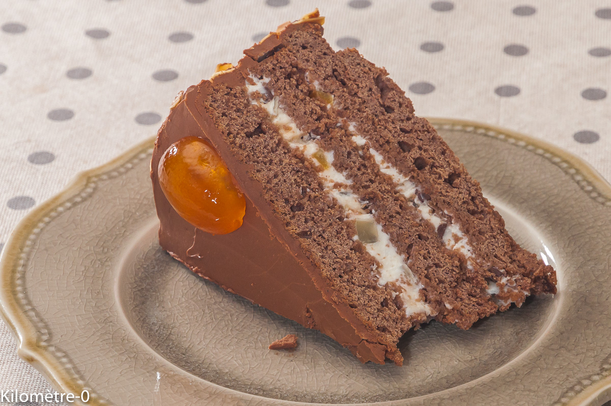 Photo de recette de gâteau chocolat ricotta de Kilomètre-0, blog de cuisine réalisée à partir de produits locaux et issus de circuits courts