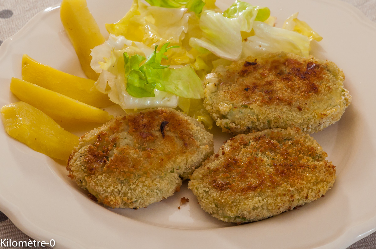 Photo de recette de croquettes de poisson, galettes de poissons facile de Kilomètre-0, blog de cuisine réalisée à partir de produits locaux et issus de circuits courts
