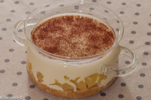 Photo de recette de tiramisu, ananas, dessert, Italie, italien, facile de Kilomètre-0, blog de cuisine réalisée à partir de produits locaux et issus de circuits courts