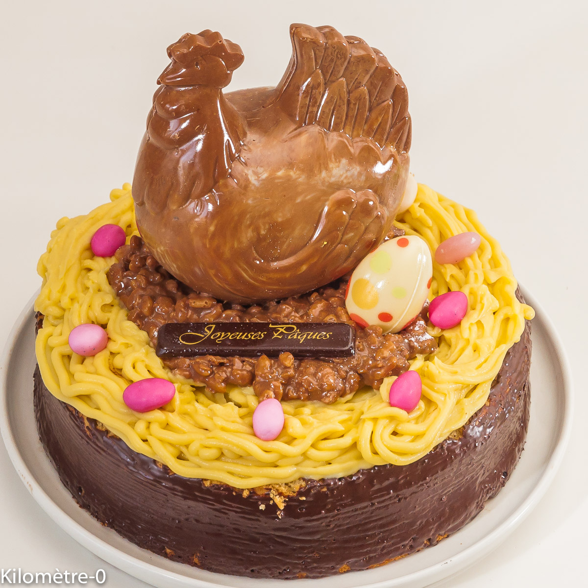 Photo de recette de gâteau au café, Pâques, anniversaire, fête de Kilomètre-0, blog de cuisine réalisée à partir de produits locaux et issus de circuits courts