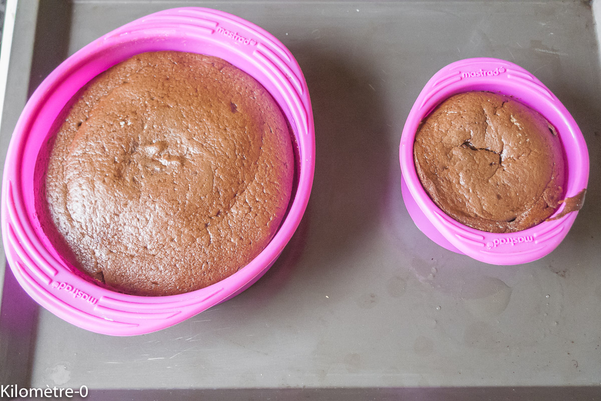Photo de recette de fondant au chocolat de Kilomètre-0, blog de cuisine réalisée à partir de produits locaux et issus de circuits courts