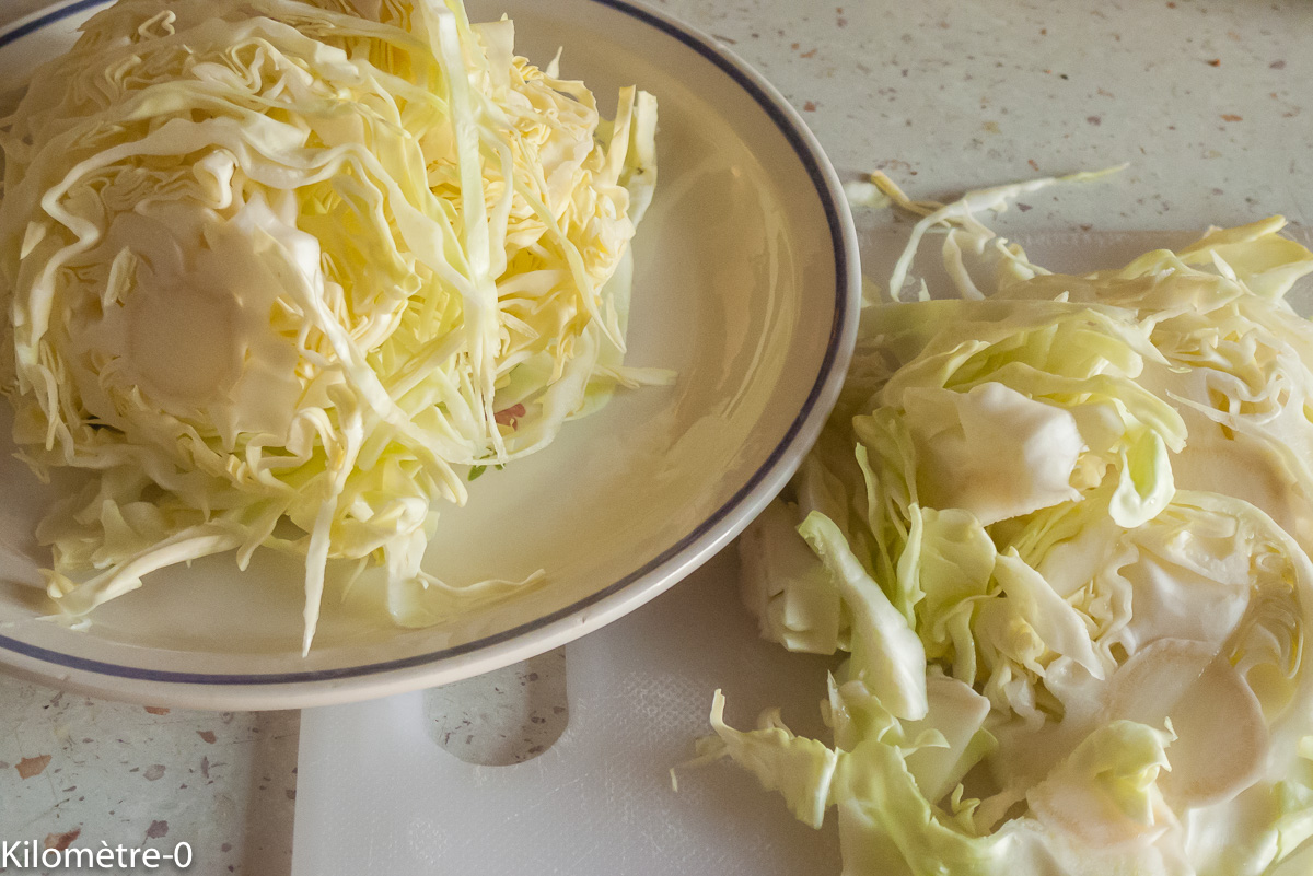 Photo de recette de chou de Kilomètre-0, blog de cuisine réalisée à partir de produits locaux et issus de circuits courts