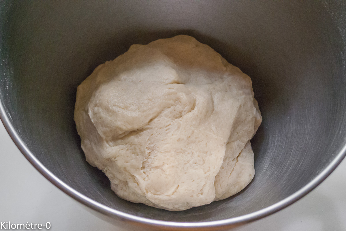 Photo de recette de pâte à brioche de Kilomètre-0, blog de cuisine réalisée à partir de produits locaux et issus de circuits courts