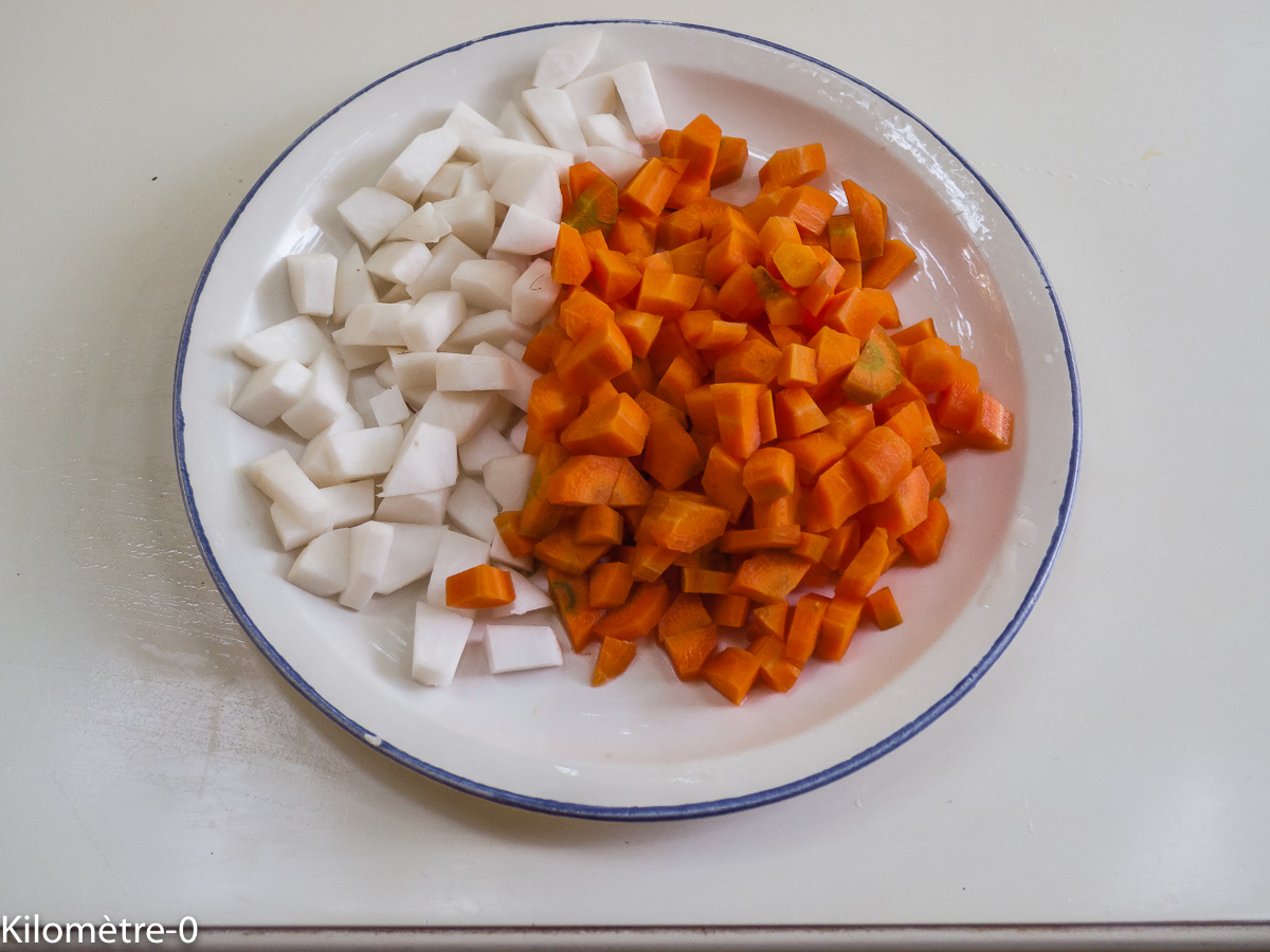 Photo de recette de Kilomètre-0, blog de cuisine réalisée à partir de produits locaux et issus de circuits courts