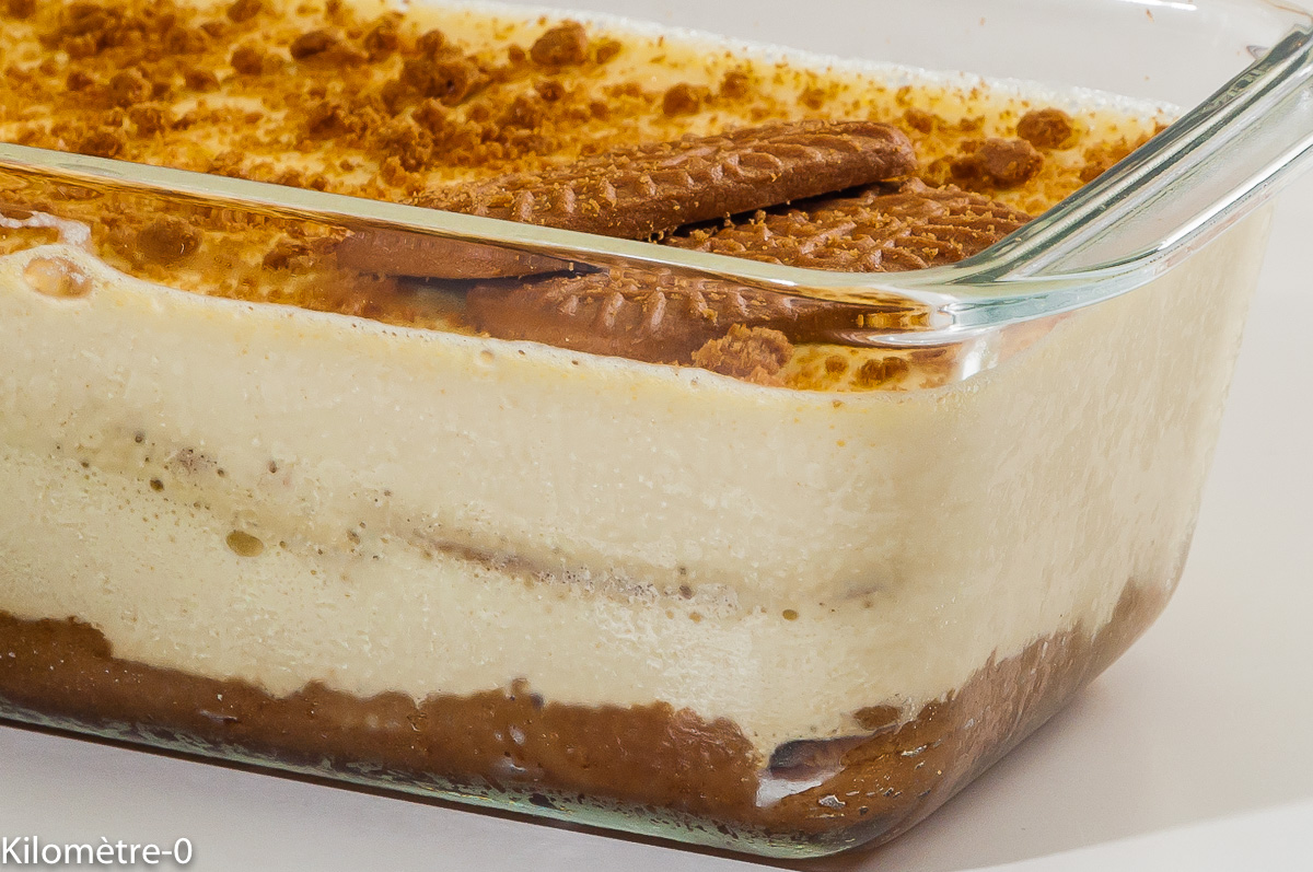 Photo de recette de ch'tiramisu, tiramisu, spéculoos, facile, mascarpone, facile, maison, rapide de  Kilomètre-0, blog de cuisine réalisée à partir de produits locaux et issus de circuits courts