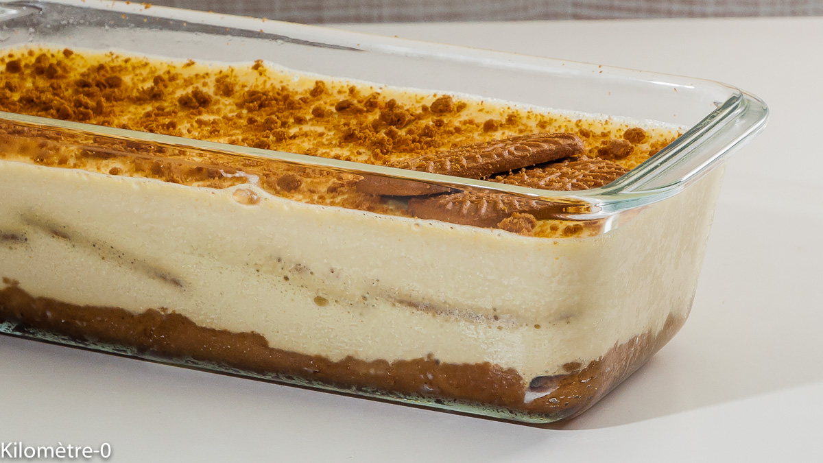 Photo de recette de ch'tiramisu, facile, tiramisu, spéculoos de Kilomètre-0, blog de cuisine réalisée à partir de produits locaux et issus de circuits courts