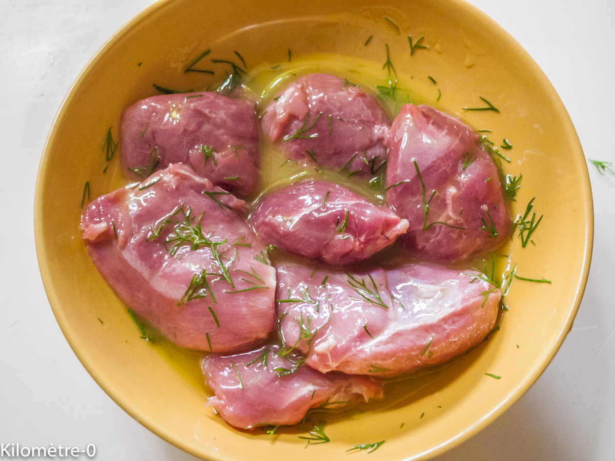 Photo de recette de marinade, sot l'y laisse de Kilomètre-0, blog de cuisine réalisée à partir de produits locaux et issus de circuits courts