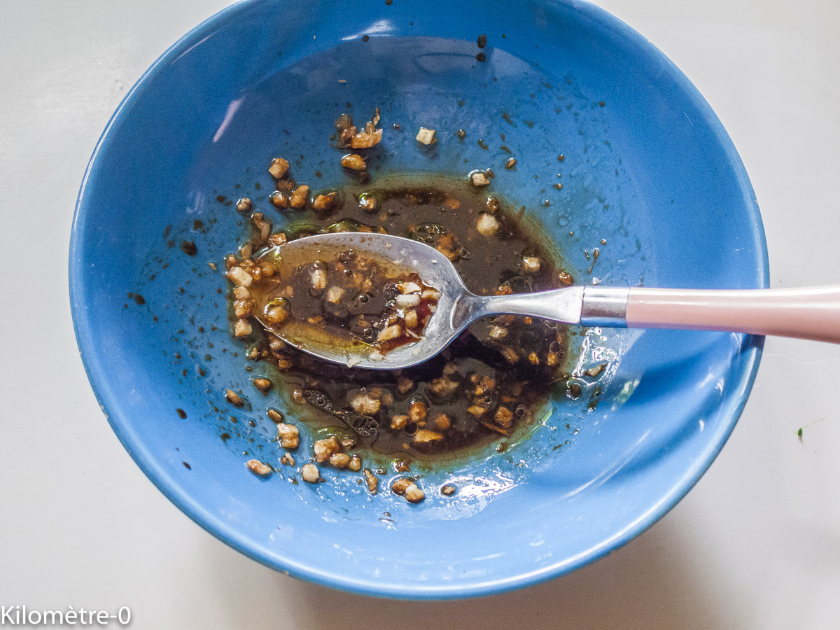 Photo de recette de marinade brochettes de Kilomètre-0, blog de cuisine réalisée à partir de produits locaux et issus de circuits courts