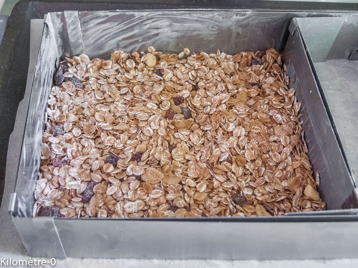 Photo de recette de muesli de Kilomètre-0, blog de cuisine réalisée à partir de produits locaux et issus de circuits courts