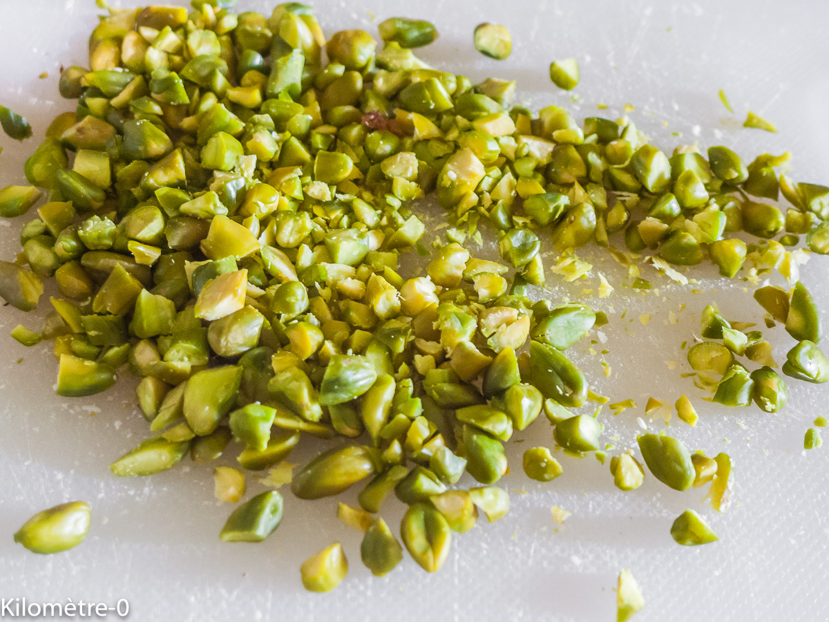Photo de recette de pistaches de Kilomètre-0, blog de cuisine réalisée à partir de produits locaux et issus de circuits courts