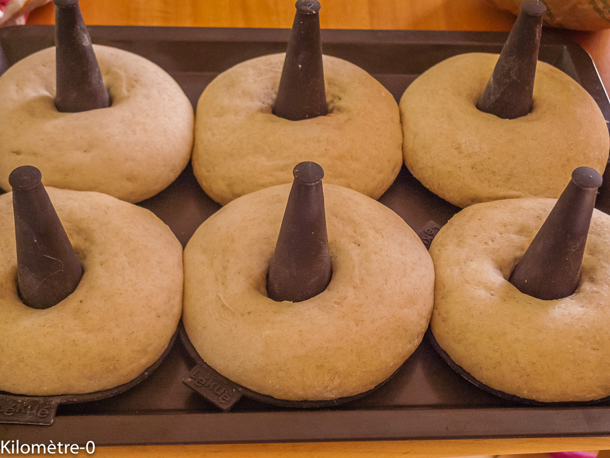 Photo de recette de bagel, moules à bagel lekué de Kilomètre-0, blog de cuisine réalisée à partir de produits locaux et issus de circuits courts