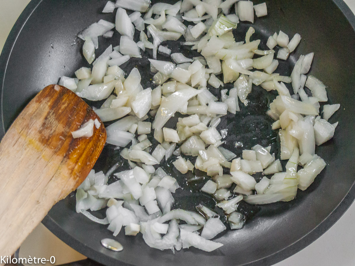 Photo de recette d'oignon nouveau de Kilomètre-0, blog de cuisine réalisée à partir de produits locaux et issus de circuits courts