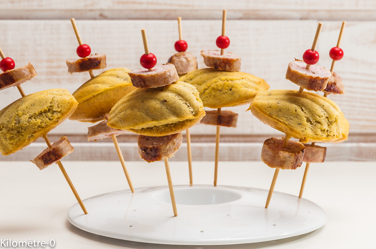 Photo de recette d'apéro facile, gâteaux, madeleines de Kilomètre-0, blog de cuisine réalisée à partir de produits locaux et issus de circuits courts