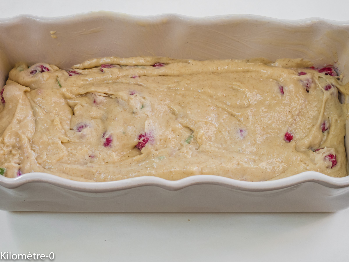 Photo de recette de cake facile de Kilomètre-0, blog de cuisine réalisée à partir de produits locaux et issus de circuits courts