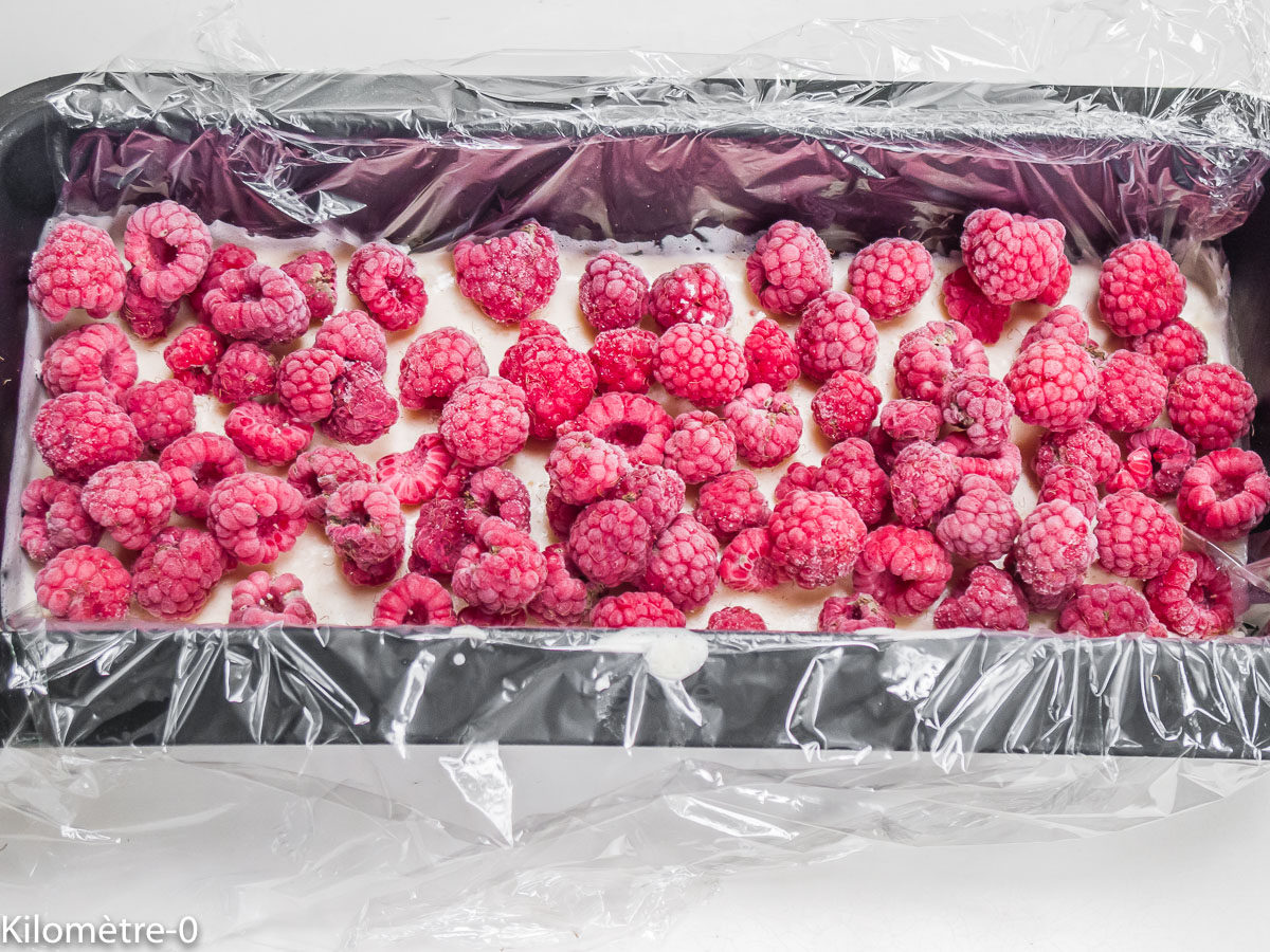 Photo de recette de terrine légère aux fruits rouges de Kilomètre-0, blog de cuisine réalisée à partir de produits locaux et issus de circuits courts