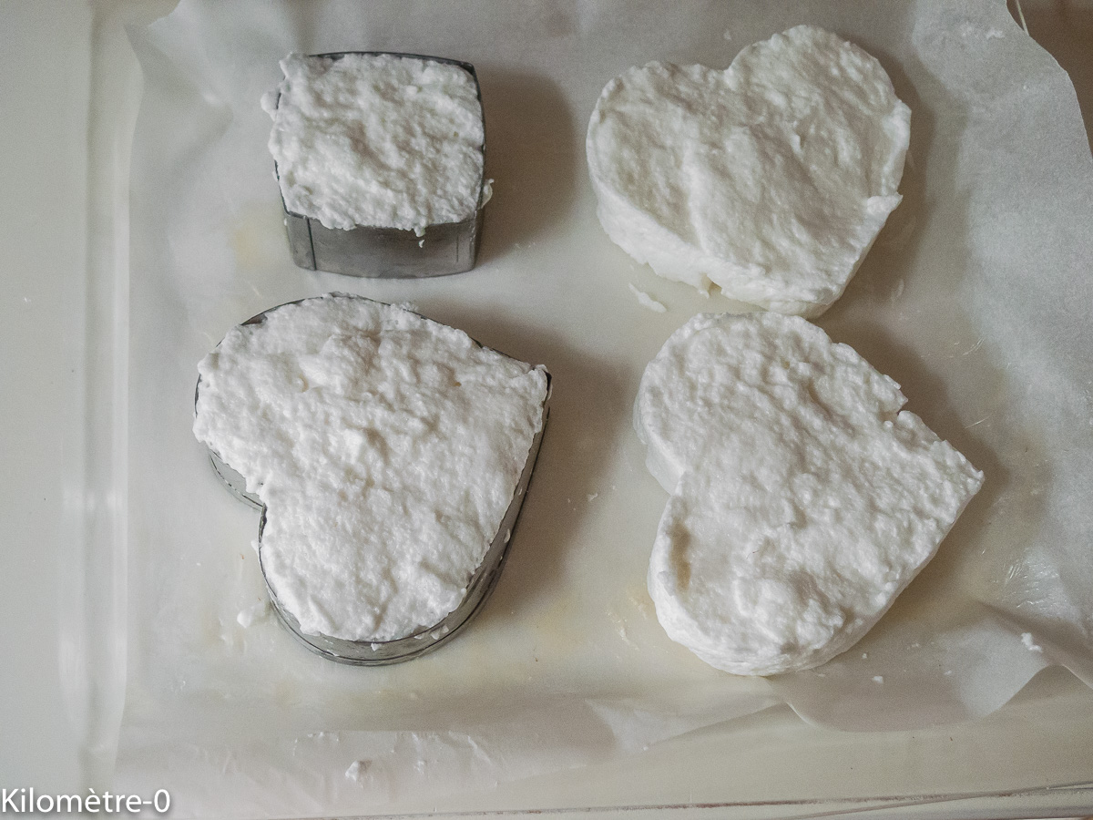 Photo de recette de blancs d’oeuf cuit au four facile de Kilomètre0, blog de cuisine réalisée à