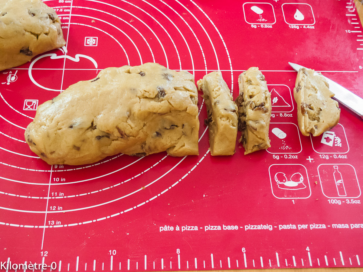 Photo de recette de cookies facile de Kilomètre-0, blog de cuisine réalisée à partir de produits locaux et issus de circuits courts