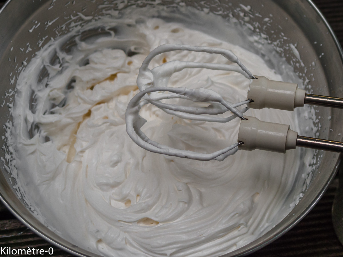 Photo de recette de chantilly maison de Kilomètre-0, blog de cuisine réalisée à partir de produits locaux et issus de circuits courts