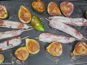 Photo de recette de grillade, canard, figues, facile, marinade de Kilomètre-0, blog de cuisine réalisée à partir de produits locaux et issus de circuits courts
