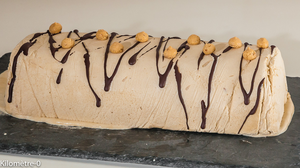 Photo de recette de glace au café maison, semifreddo, noisettes de Kilomètre-0, blog de cuisine réalisée à partir de produits locaux et issus de circuits courts
