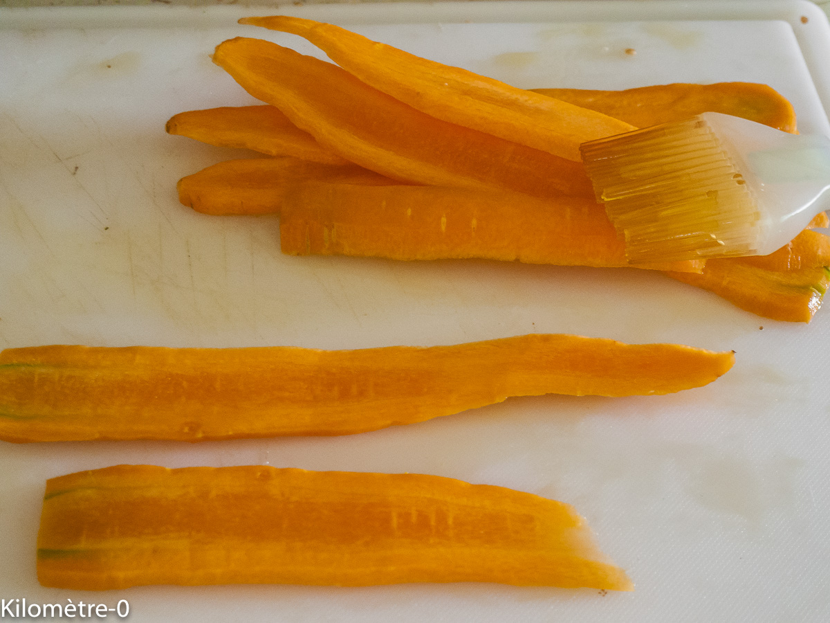 Photo de recette de caottes de Kilomètre-0, blog de cuisine réalisée à partir de produits locaux et issus de circuits courts