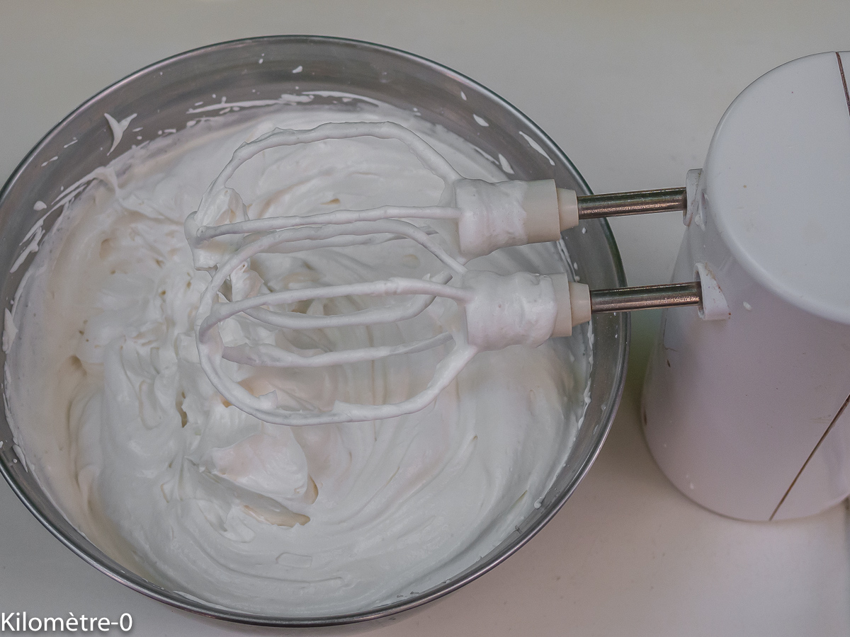 Photo de recette de chantilly maison de Kilomètre-0, blog de cuisine réalisée à partir de produits locaux et issus de circuits courts