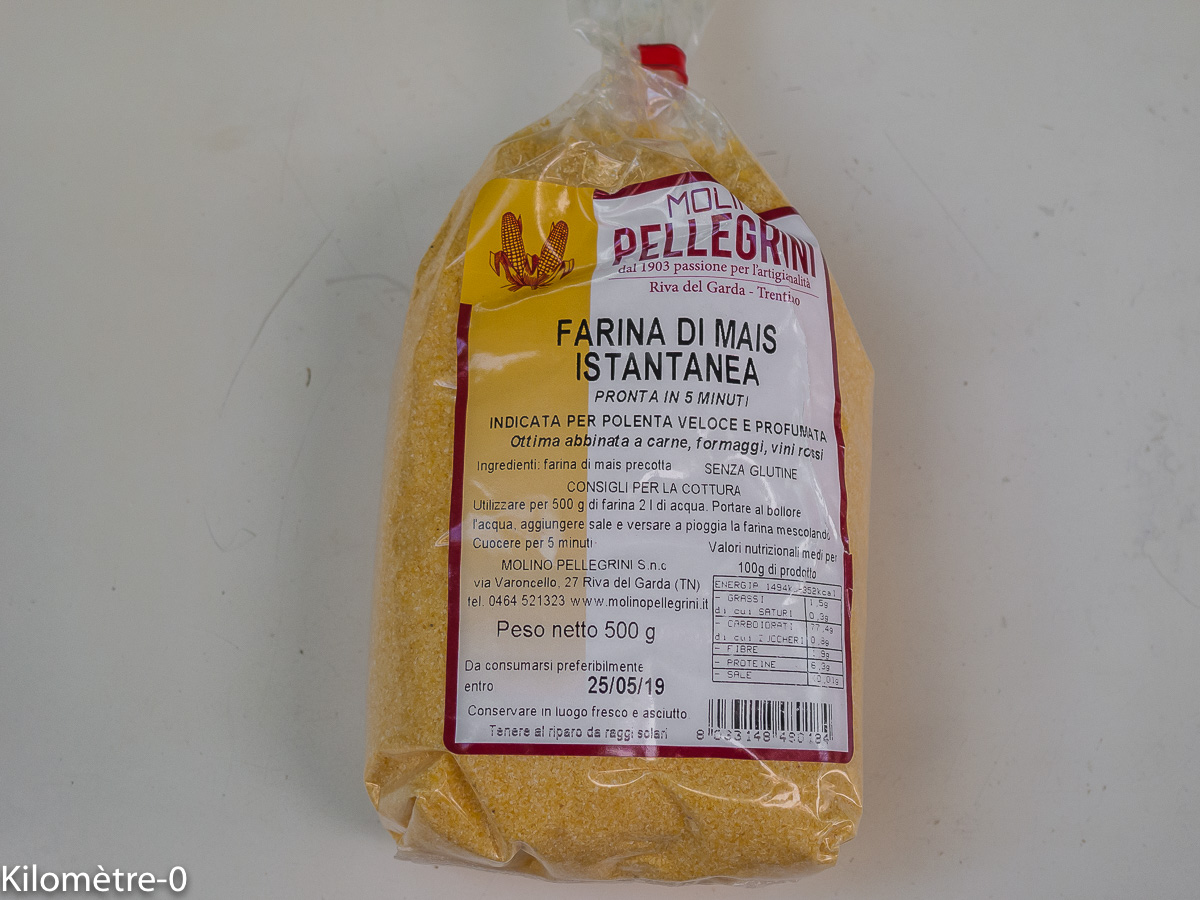 Photo de recette de farine de maïs, de Kilomètre-0, blog de cuisine réalisée à partir de produits locaux et issus de circuits courts