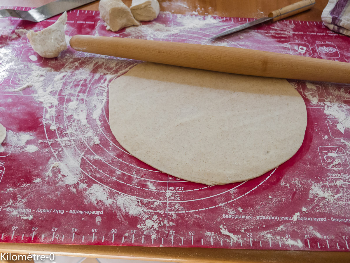 Photo de recette de piadina, street food, galette, tortilla, recette italienne, cuisine italienne, pâte, Italie de Kilomètre-0, blog de cuisine réalisée à partir de produits locaux et issus de circuits courts