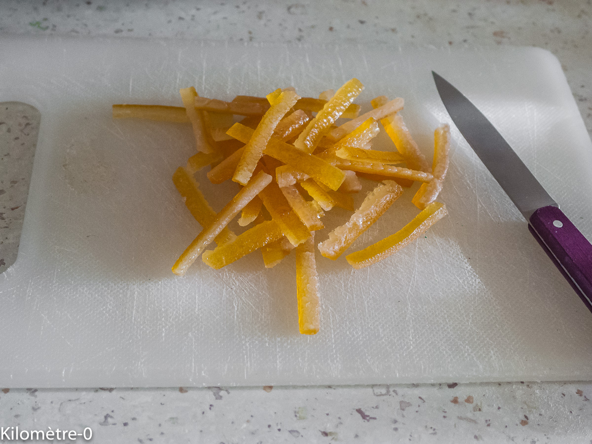 Photo de recette avec des orangettes de Kilomètre-0, blog de cuisine réalisée à partir de produits locaux et issus de circuits courts