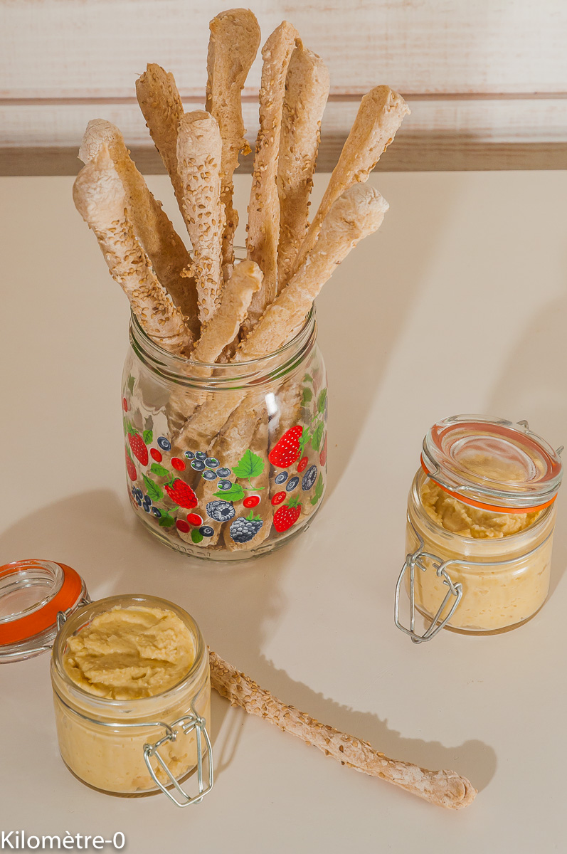 Photo de recette d'apéro facile, végétarien, végétalien, vegan, bio, maison de Kilomètre-0, blog de cuisine réalisée à partir de produits locaux et issus de circuits courts