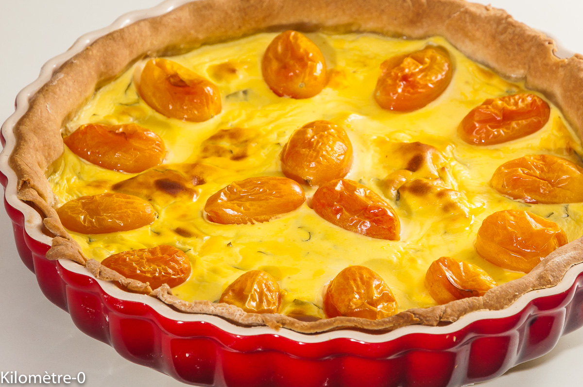 Photo de recette de quiche, tomates de Kilomètre-0, blog de cuisine réalisée à partir de produits locaux et issus de circuits courts
