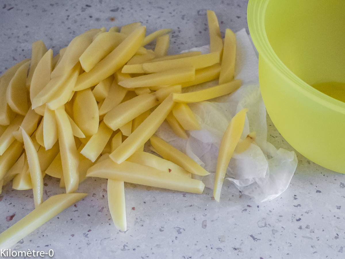 Photo de recette de pommes de terre légères, bio de Kilomètre-0, blog de cuisine réalisée à partir de produits locaux et issus de circuits courts
