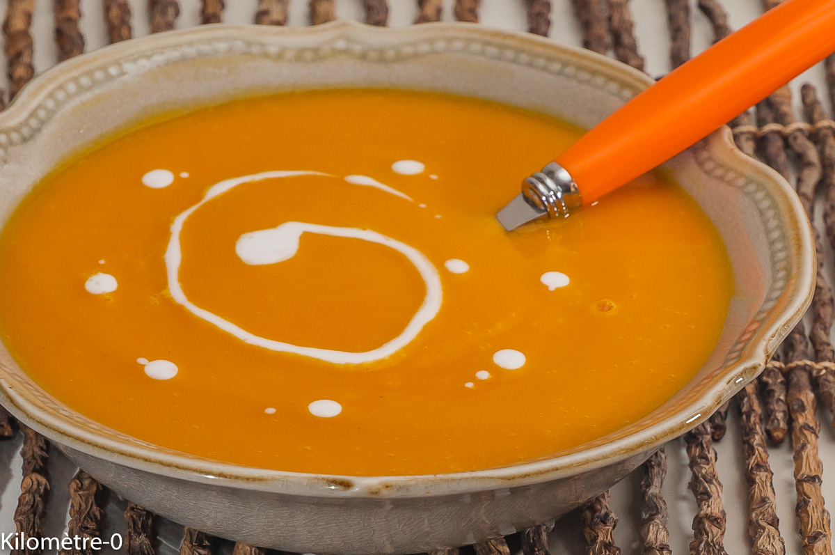 Adélaïde Feu Il faut se méfier soupe de potiron au lait de coco ...